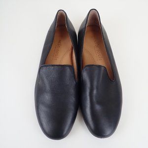 Gentle Souls Eugene Women's 8 M Black leather Flats Slip on